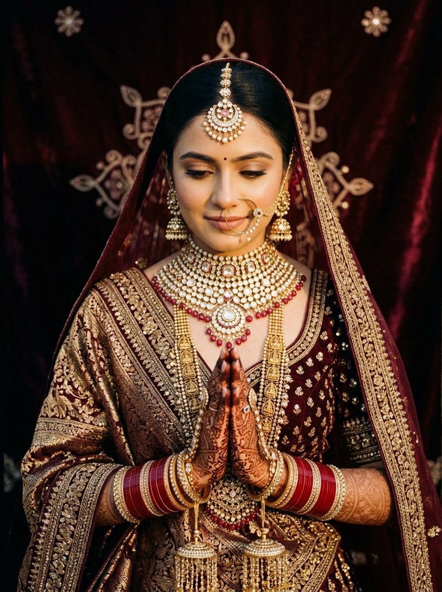 Shivormi bride — luxury Indian wedding jewellery
